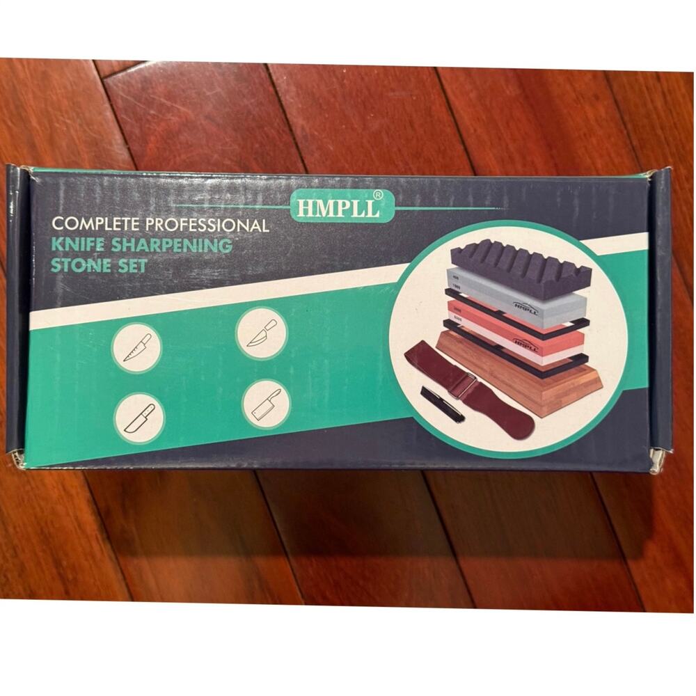 Amazing Complete Professional Knife Sharpening Stone Set For ALL Blade Types